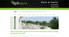 Desktop Screenshot of blyth-spirit.com